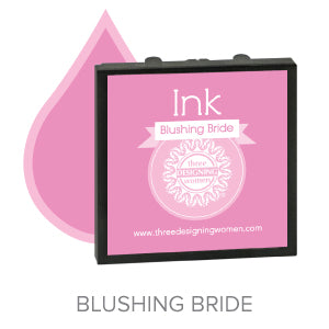 Blushing Bride Replaceable Stamper Ink Pad Good for Over 1000 Impressions