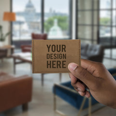 Engraved Unique Business Card Holder