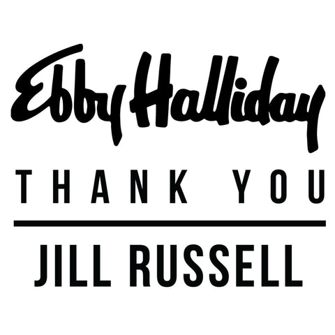 Ebby Halliday Custom Thank You Designer Stamp Clip from Resource.Direct