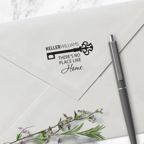 Keller Williams There's No Place Like Home Key Designer Stamp Clip from Resource.Direct