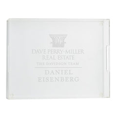 Dave Perry-Miller Custom Engraved Acrylic Serving Tray
