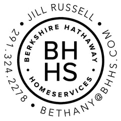 Berkshire Hathaway Round Custom Stamp