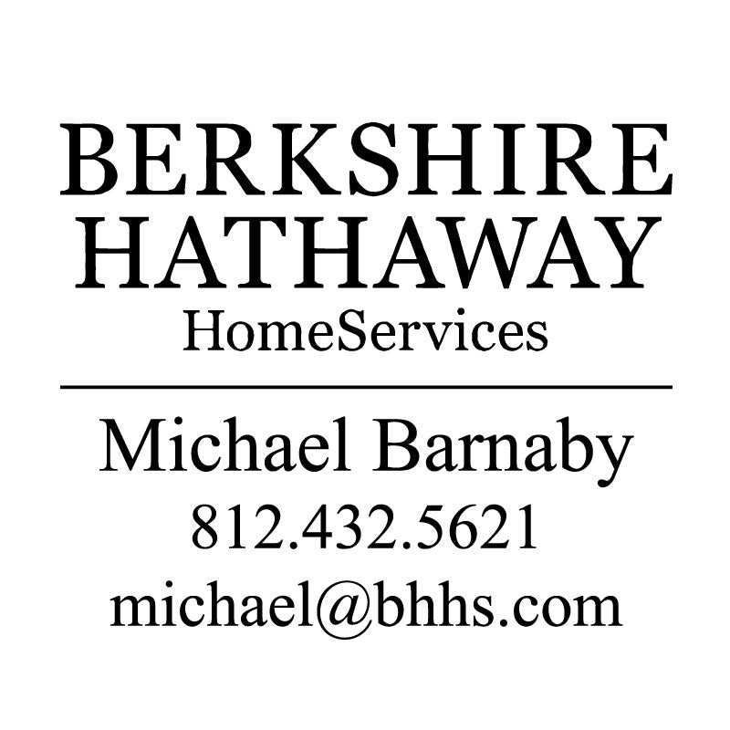 Berkshire Hathaway Branded Custom Stamp