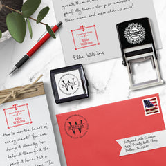 Three Designing Women Custom Designer Address Stamp Gift Box for Resource.Direct