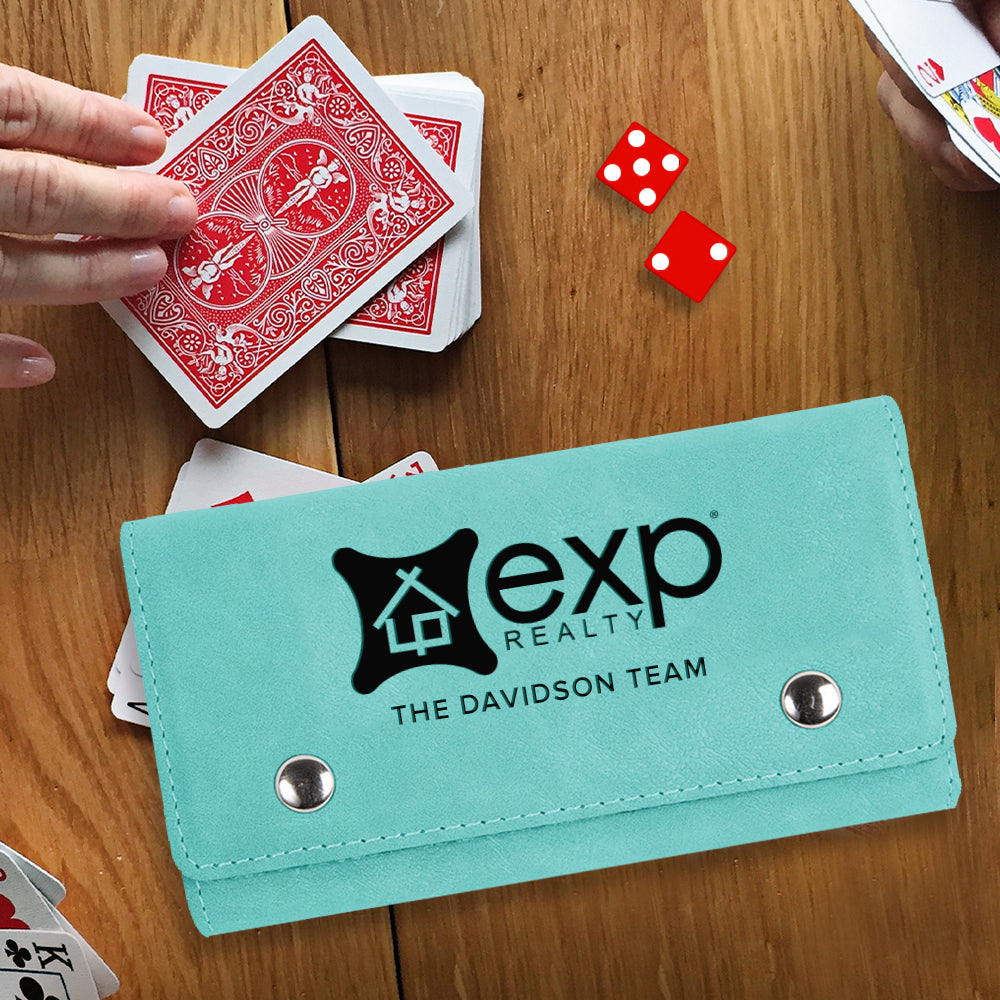 eXp Realty Custom Engraved Card & Dice Set