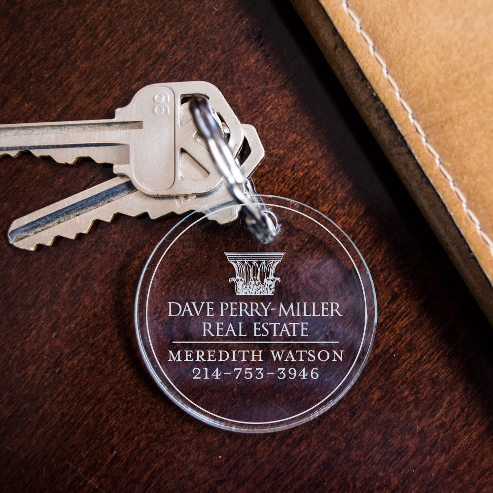 Logo Engraved Dave Perry-Miller Key Fob