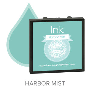Harbor Mist Replaceable Stamper Ink Pad Good for Over 1000 Impressions