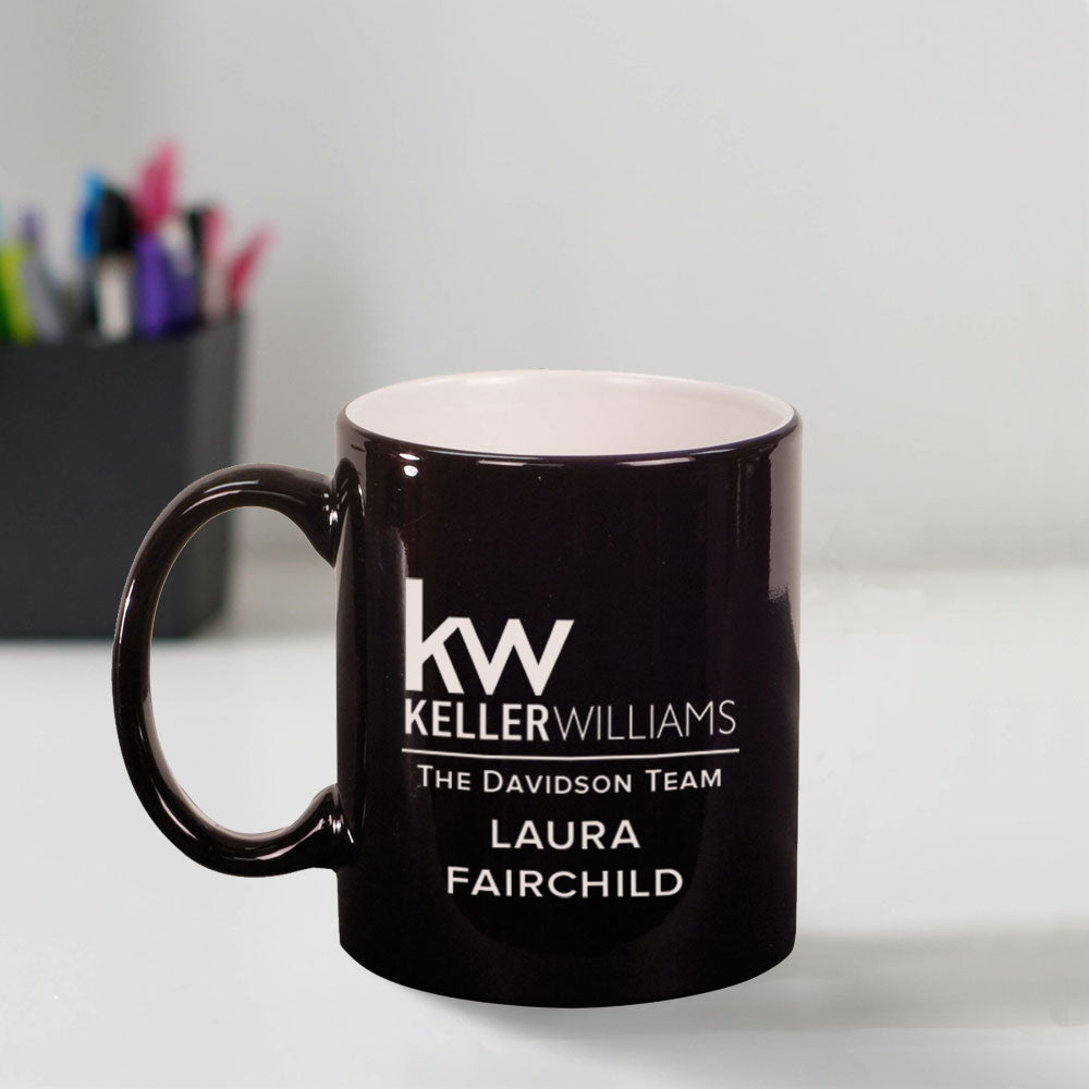 Custom Engraved Keller Williams Coffee Mug