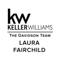 Keller Williams logo branded custom name coasters set of four acrylic