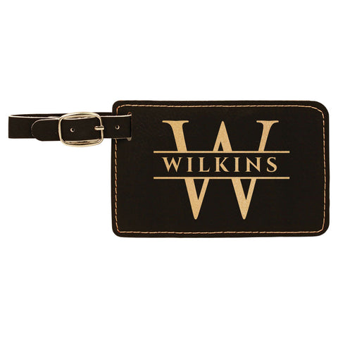 Classic Engraved Luggage Tag