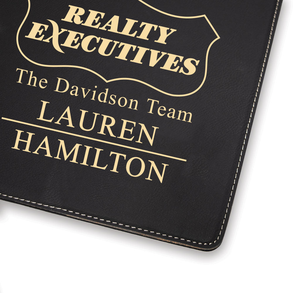 Realty Executive Custom Engraved Portfolio