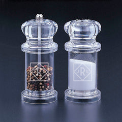 Acrylic Salt Shaker & Pepper Mill Set