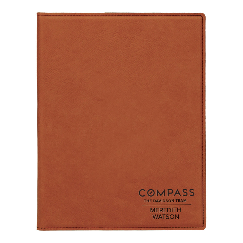 Compass Custom Engraved Portfolio