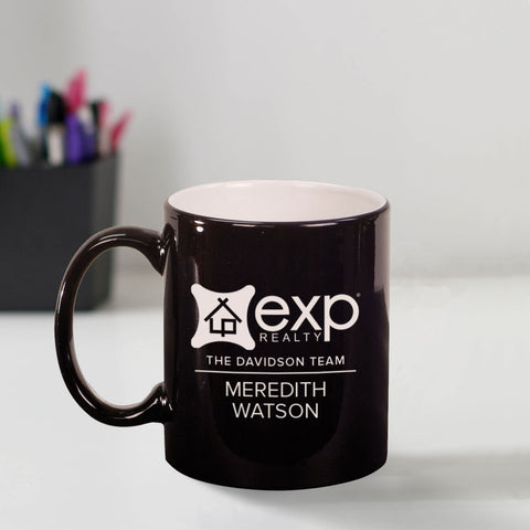 Custom Engraved eXp Realty Coffee Mug