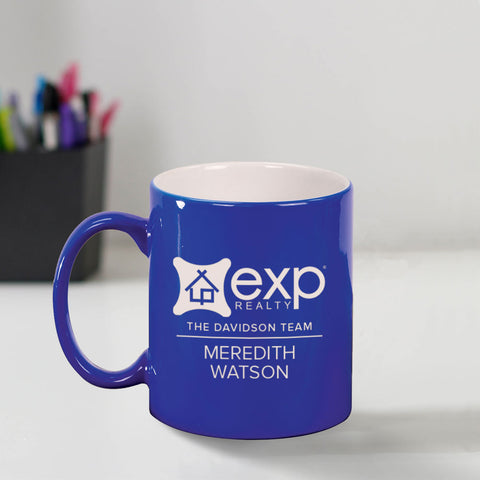 Custom Engraved eXp Realty Coffee Mug