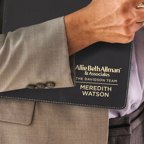 Allie Beth Allman Custom Engraved Portfolio